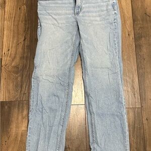 American Eagle Outfitters Light Blue Straight Leg Jeans